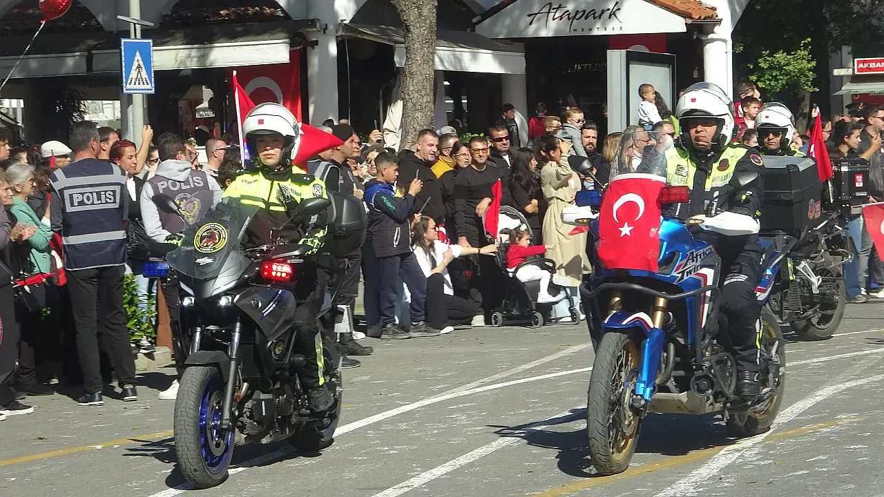 Muğla'da Cumhuriyet coşkusu