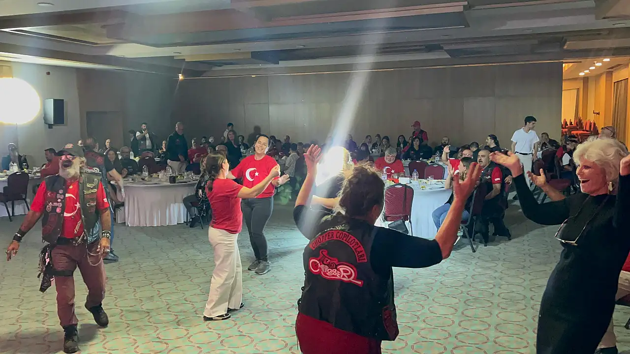 Türk Chopper üyeleri Bodrum'da buluştu