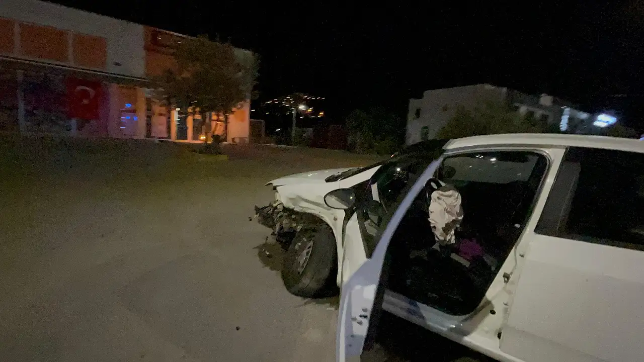 Torba'da Kaza: 2 Yaralı