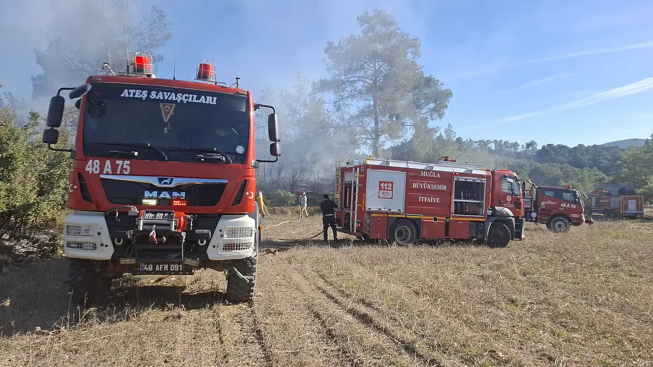 İki ilçede arka arkaya yangın alarmı