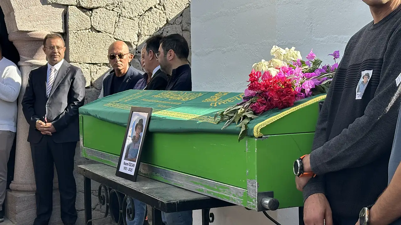 Başkan Ahmet Aras'ın Dayısı Nazmi Özcan son yolculuğuna uğurlandI