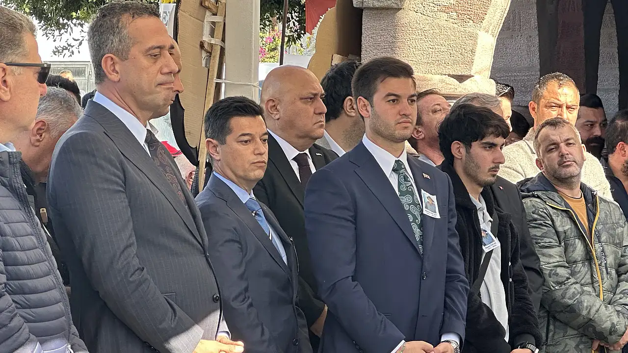 Başkan Ahmet Aras'ın Dayısı Nazmi Özcan son yolculuğuna uğurlandI