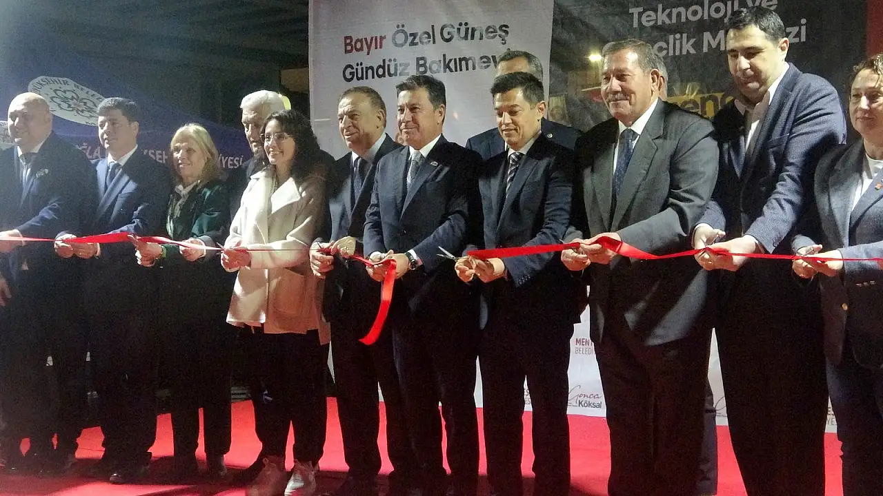 Üç yeni tesis törenle açıldı