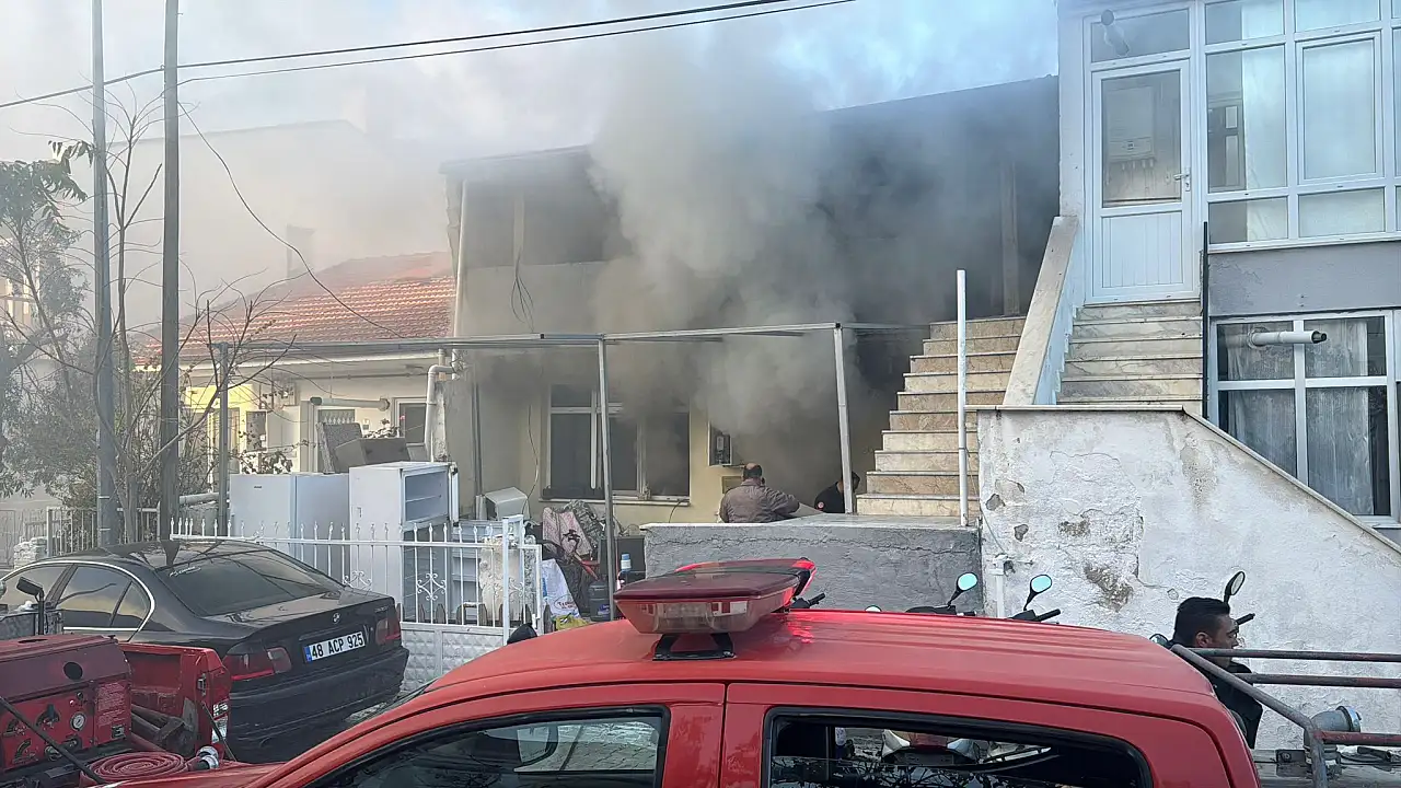 Evi ateşe verdiği iddia edilen şüpheli tutuklan