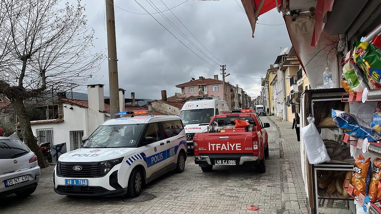 Komşular tüten bacayı yangın sandı, ekipler alarma geçti