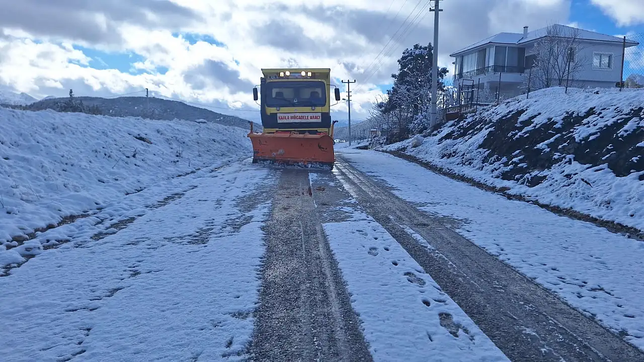 Karla mücadele aralıksız devam ediyor
