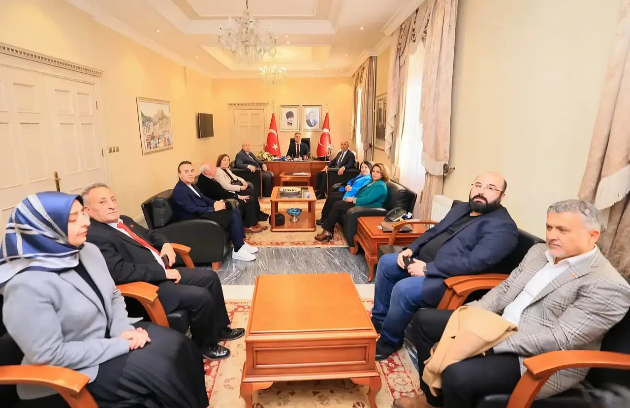 Muğla İl insan hakları kurulu'ndan vali Akbıyık'a ziyaret