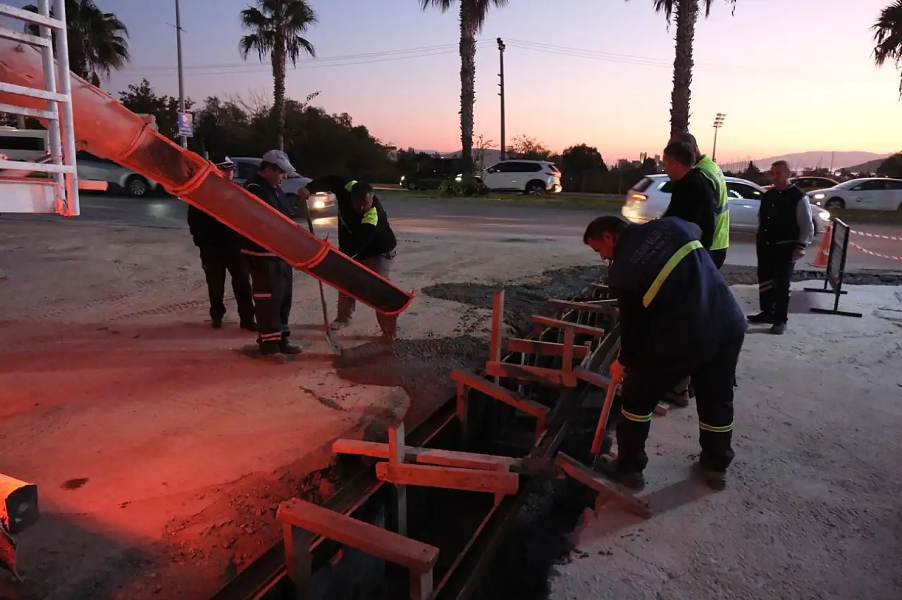 Bodrum Belediyesinden Üstyapı Çalışmaları