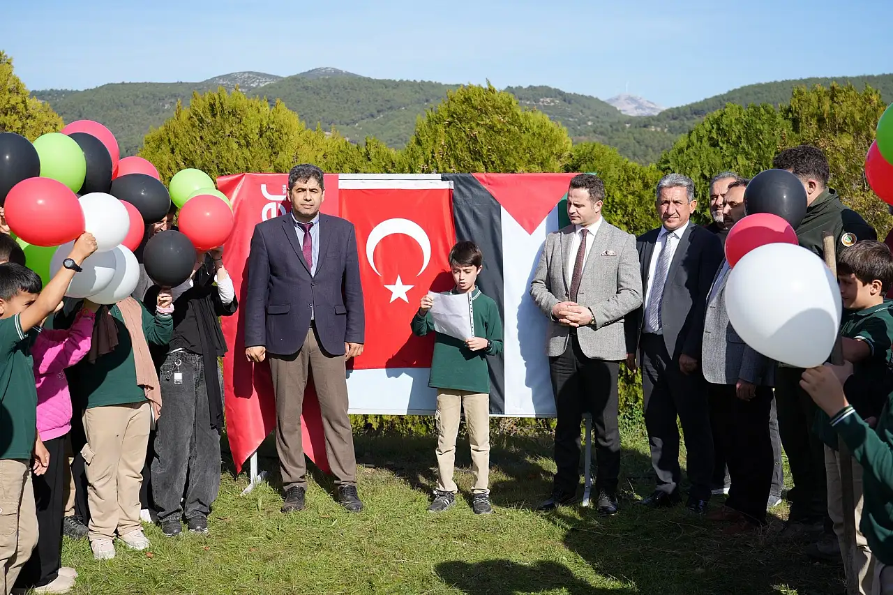 Gazze'deki çocuklar için umut fidanları