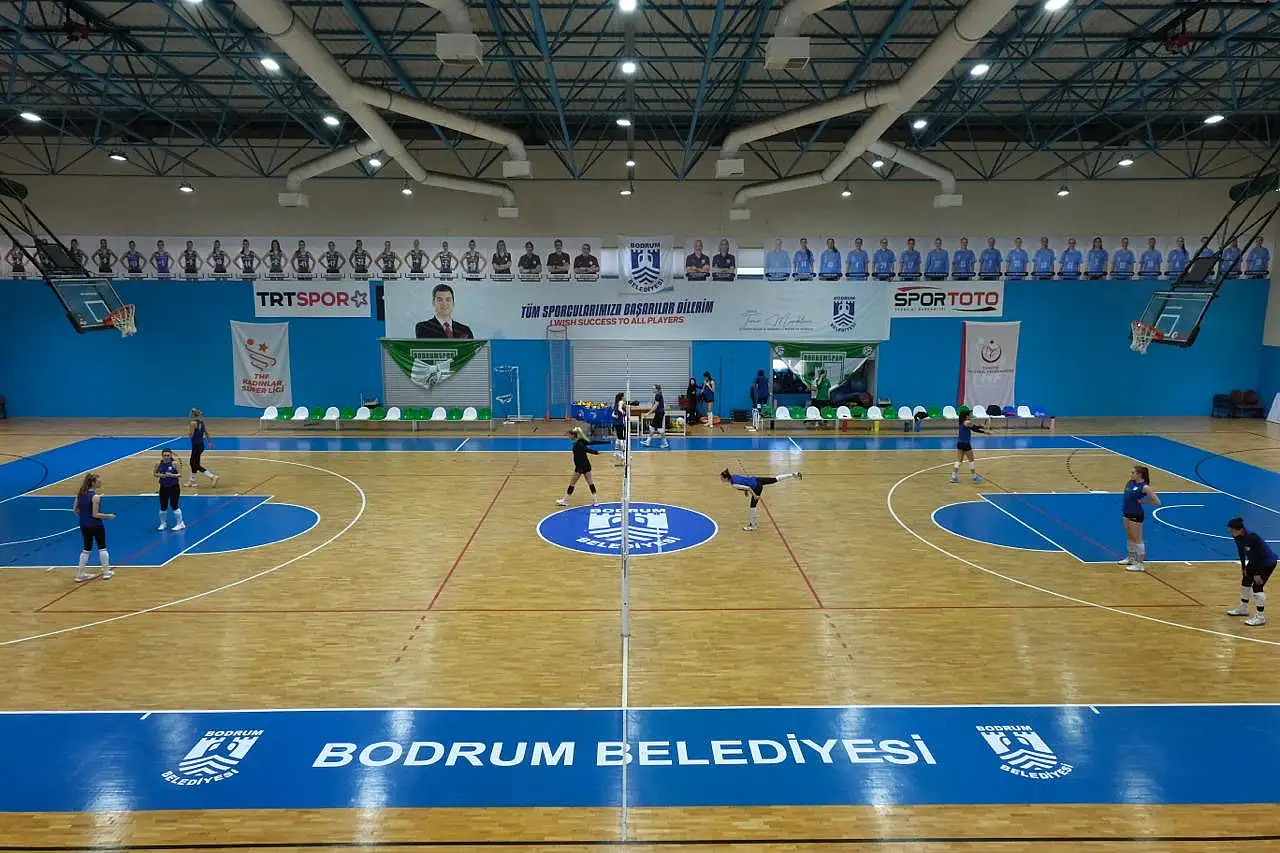 Bodrum'un İncileri Fenerbahçe karşılaşmasına hazırlanıyor