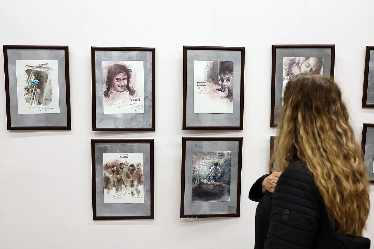 Kahramanmaraş Depremi'nin üçüncü yılında Unutma Sergisi açıldı