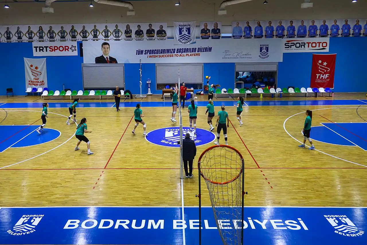 Bodrum'un İncileri Play-Off yolunda Kararlı