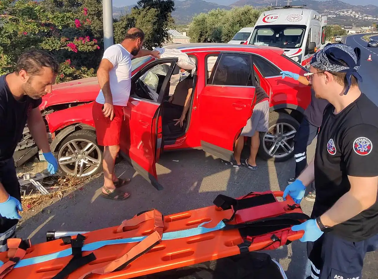 Elektrik riskine rağmen 112 ekipleri kahramanca müdahale etti !