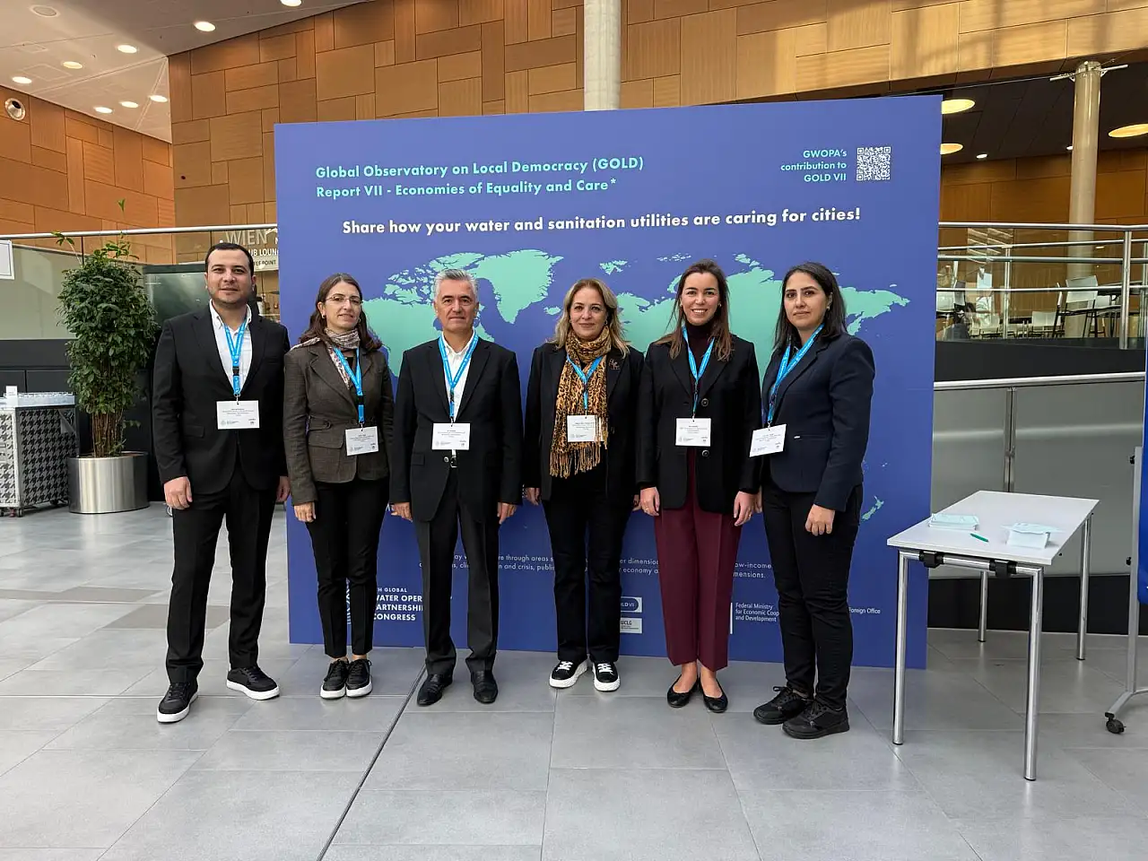 MUSKİ, küresel su yönetiminde Türkiye'yi temsil etti