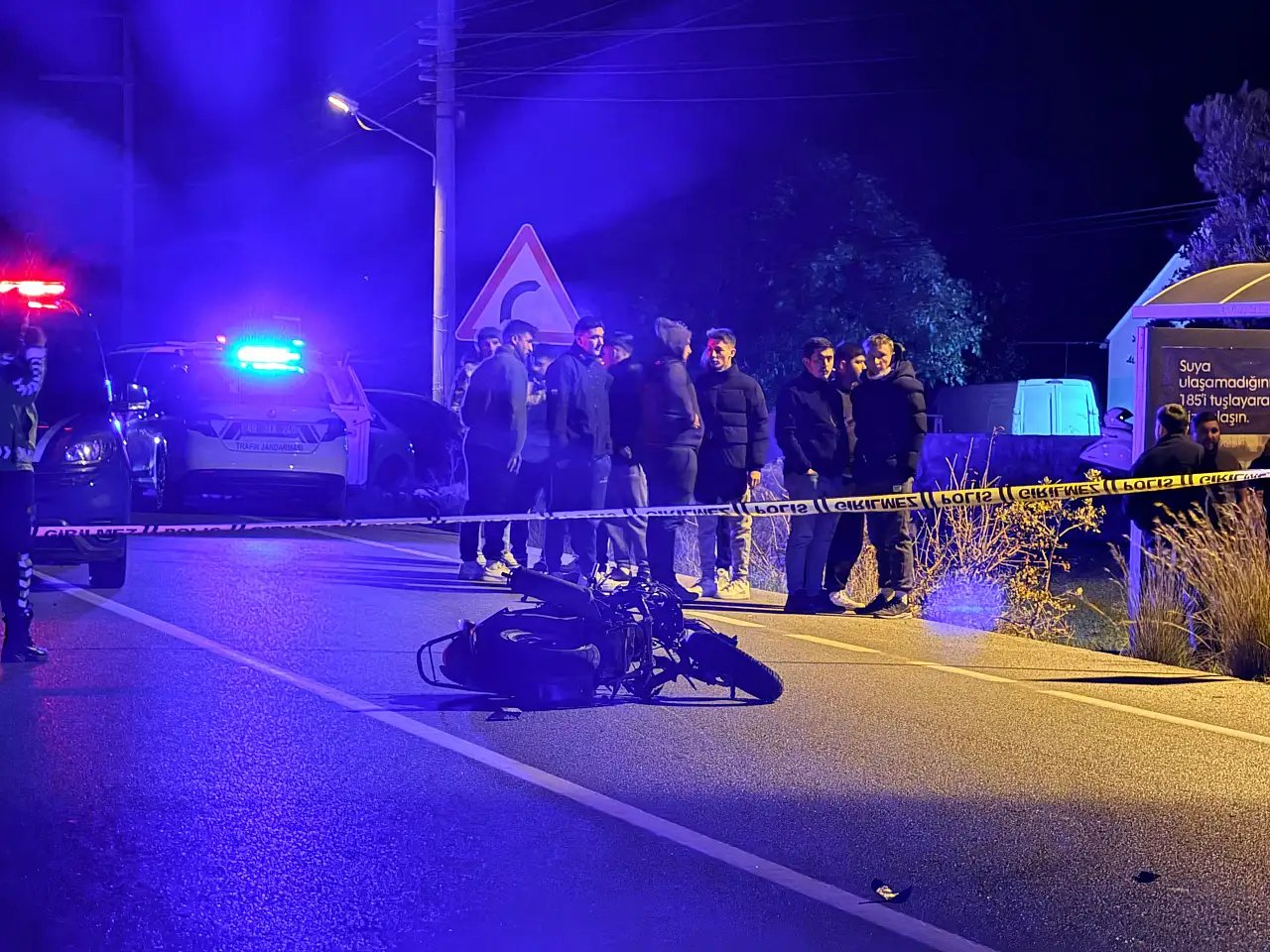 Otomobil ile motosiklet çarpıştı 2 ölü