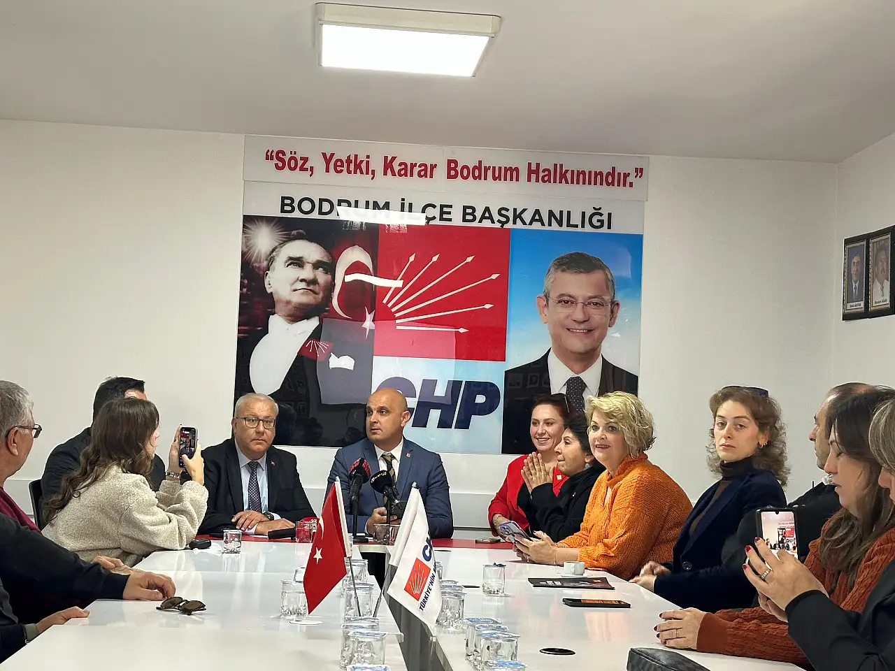 CHP Bodrum'dan dayanışma mektubu