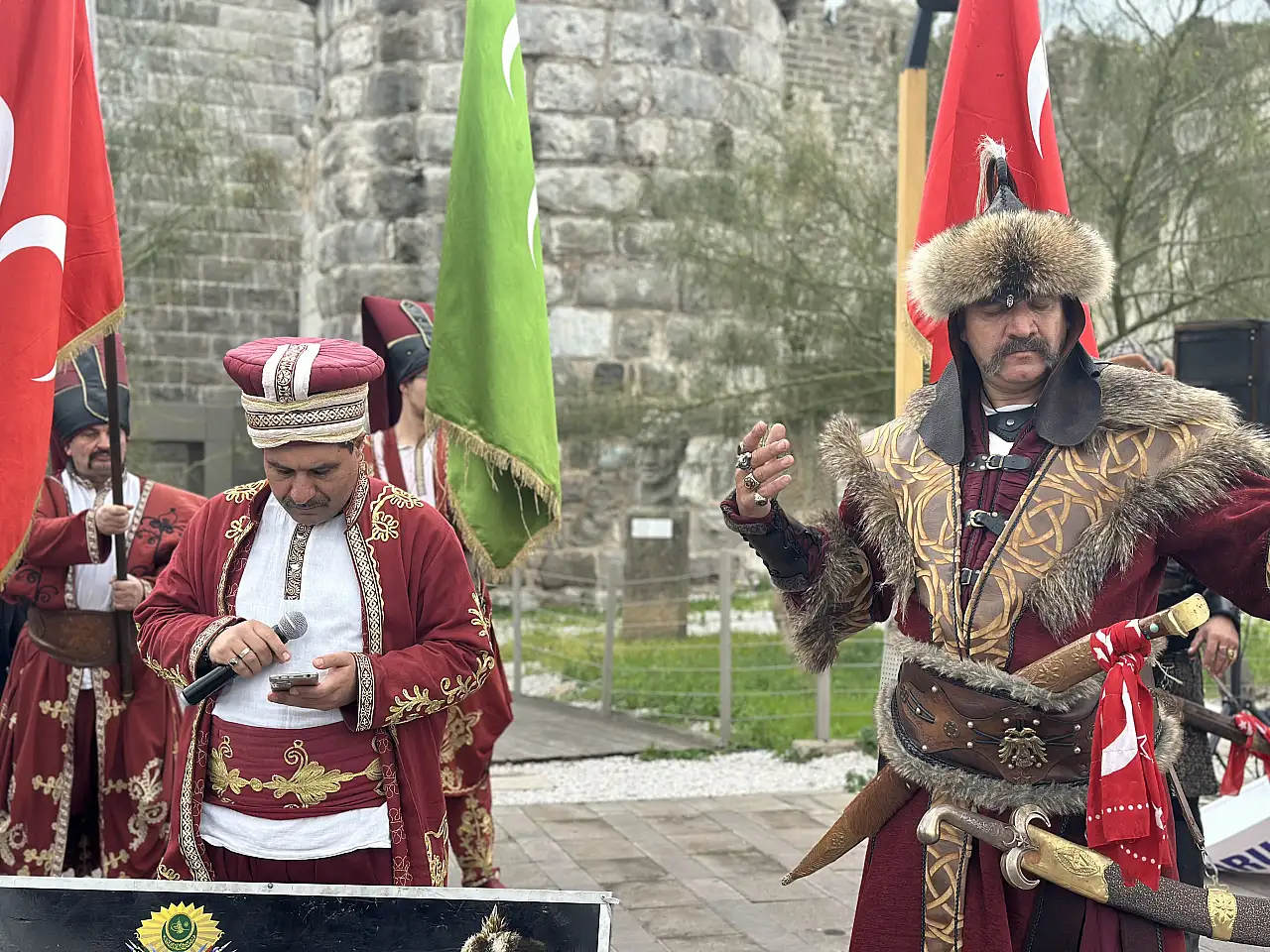 503 yıllık gurur Bodrum'da yaşatıldı