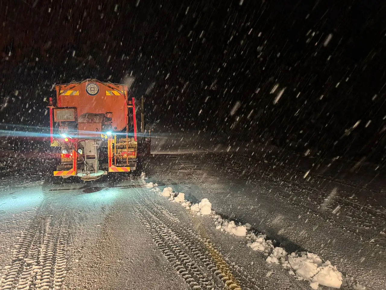 Karla mücadele aralıksız devam ediyor