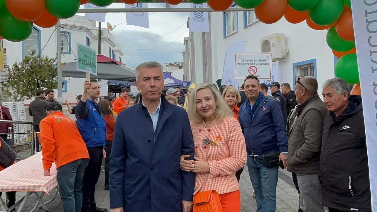 Bodrum mandalina festivali coşkuyla başladı