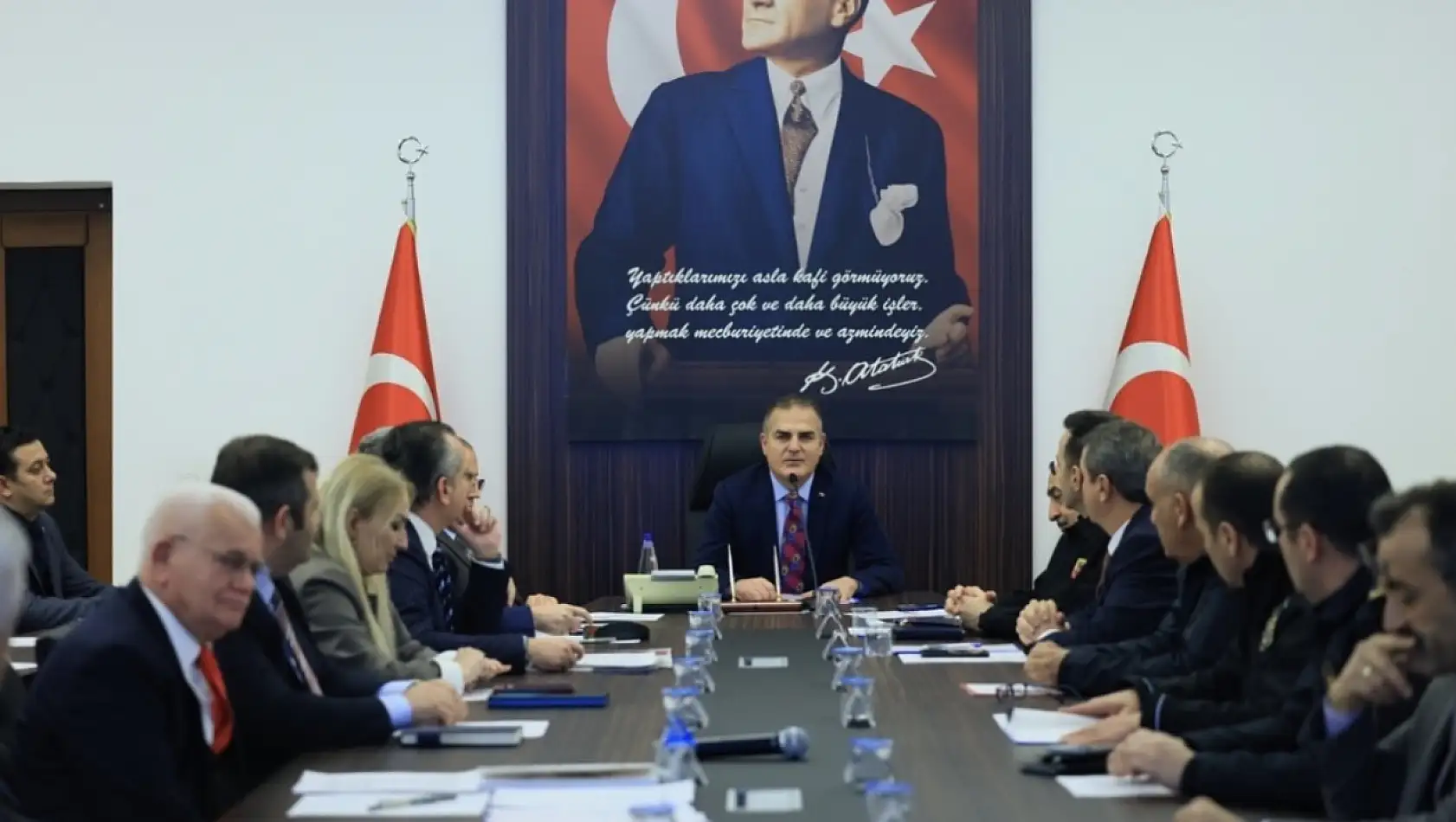 Vali Akbıyık Başkanlığında İl Spor Güvenliği toplantısı yapıldı