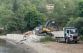 Belediyenin kaçak tesisine ormanda geçit verilmedi