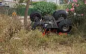 Bodrum'da ATV kazası: anne ve çocuğu yaralandı