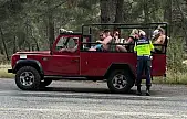 Jandarma Safari Denetiminde: 7 Cezai İşlem, 3 Araç Trafikten Men