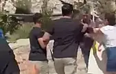 Kızılbük Proje Alanında Arbede Yaşandı Güvenliğe Tokat Kamerada