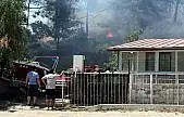 Marmaris'te yangın sürüyor!