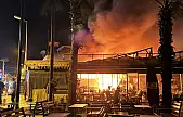 Restoran Yangını Paniğe Neden Oldu