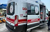 Yürüyüş yolunda korku dolu anlar, panikle yere yığıldı