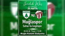 Zirve takibi Muğlaspor, Sultan Su İnegölspor'u ağırlayacak