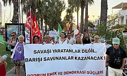 1 Eylül Dünya Barış Gününde 'İsrail' Protestosu