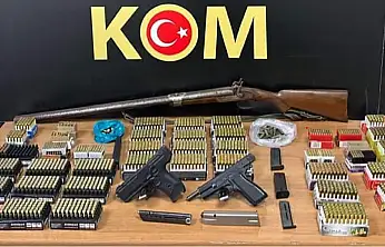299 ruhsatsız tabanca ele geçirildi