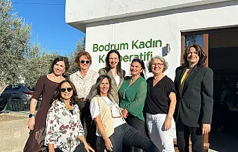 8 güçlü kadının dayanışmasıyla Bodrum Kadın Kooperatifi Hayata geçti