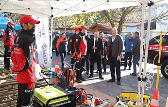 Afet bilinci meydanlara taşındı