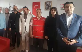 AK Parti Bodrum'dan Kızılay'a ziyaret