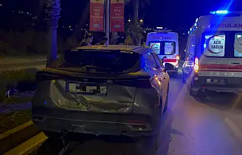 Ani fren kazaya neden oldu 3 kişi yaralandı