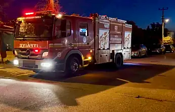 Bacadan çıkan kıvılcımlar korkuttu