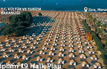 Bakan Ersoy: 3 milyon 252 bin 769 kişi, bugüne kadar halk plajlarımızdan faydalandı