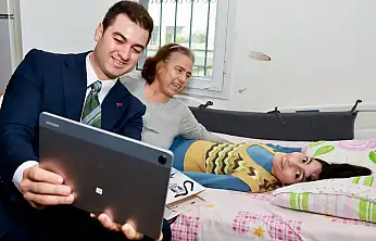 Başkan Mandalinci'den Gülsiye'ye umut ziyareti