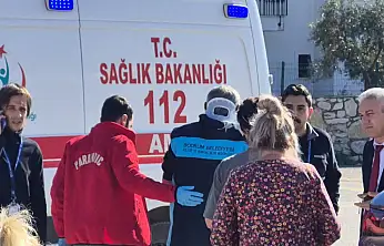 Belediye personeli son anda hayatta