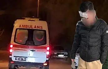 Bitez'te kendine zarar veren şahıs hastaneye kaldırıldı