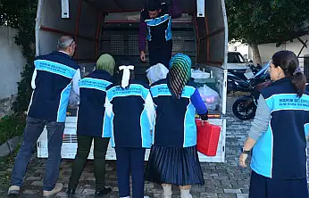 Bodrum Belediyesi 'çocuklarımız oyuncaksız kalmasın' projesiyle minik yüzleri güldürdü