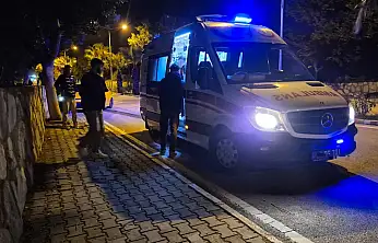 Bodrum'da feci kaza çocuk dere yatağına savruldu