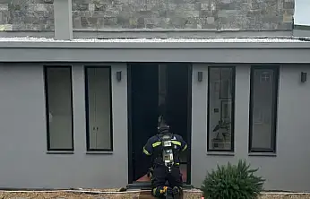 Bodrum'da villada yangın paniği felaket son anda önlendi