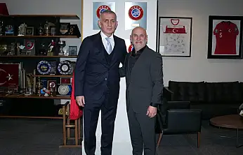 Bodrum FK'dan İbrahim Hacıosmanoğlu'na ziyaret