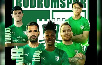 Bodrum FK'dan transfer şovu: 5 imza birden