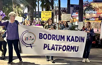 Bodrum Kadın Platformu Bir kişi daha eksilmeyeceğiz