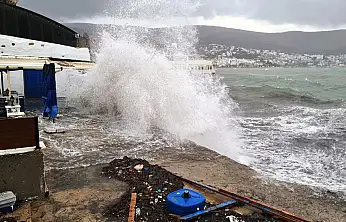 Bodrum-Kaş arasında denizlerde fırtına uyarısı